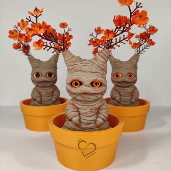 Solid silicone autumn Mandrake baby Mani 15 cm (6")